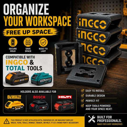 Battery and Tool holder